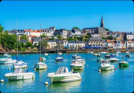Vue pittoresque de loire-atlantique, idéale pour un événement