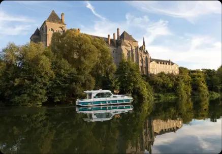 Vue pittoresque de sarthe, idéale pour un événement