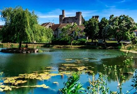 Vue pittoresque de allier, idéale pour un événement