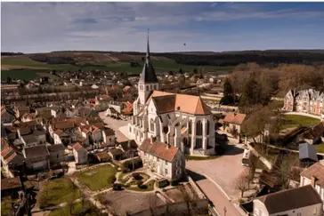 Vue pittoresque de aube, idéale pour un événement