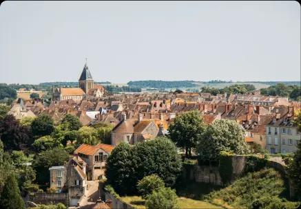 Vue pittoresque de calvados, idéale pour un événement