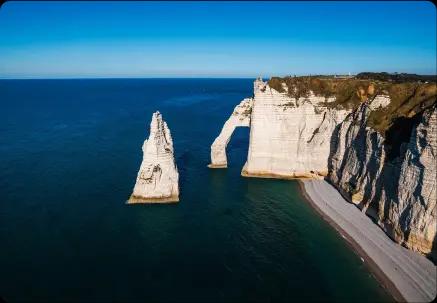 Vue pittoresque de seine-maritime, idéale pour un événement