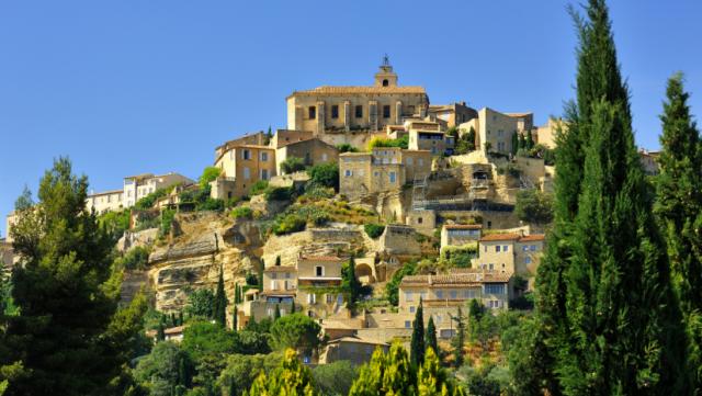 Vue pittoresque de vaucluse, idéale pour un événement