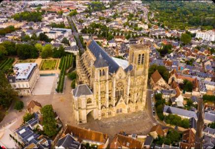 Vue pittoresque de cher, idéale pour un événement