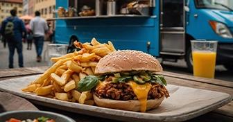 Plats gastro préparer par un traiteur Foodtruck dans nouvelle-aquitaine